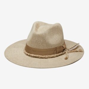 Aster Mesh Panama Hat with Flexible Finish - Camel