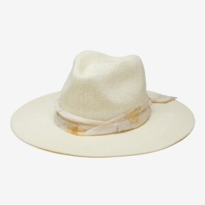 Classic Nova Panama Hat in Mesh - Ivory