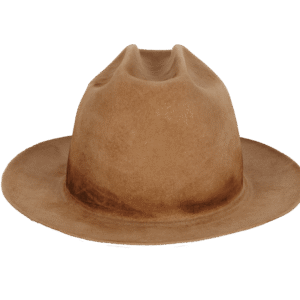 Classic Camel Wide Brim Fedora