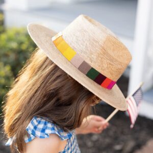 Kids Rainbow Band Palm Hat